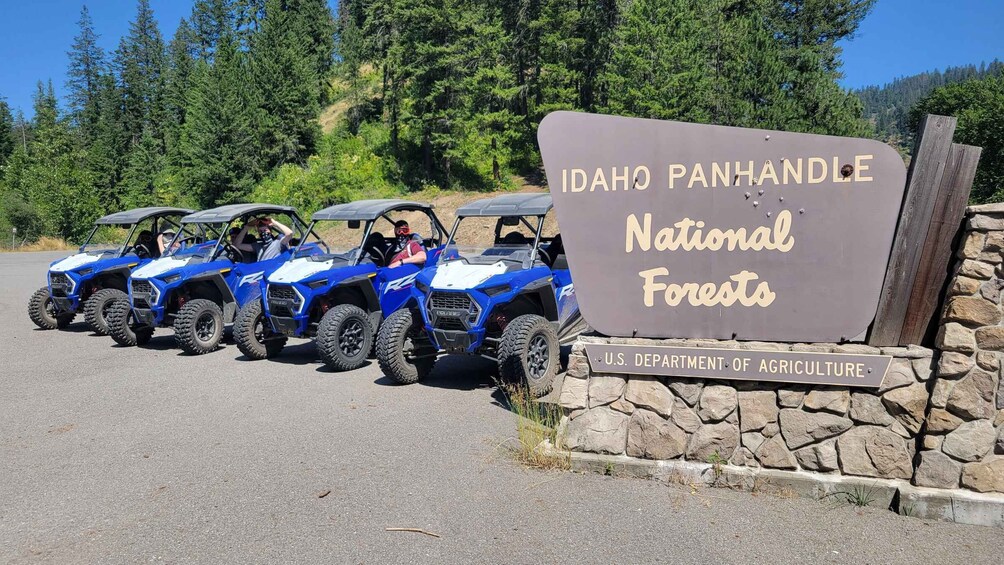 Picture 3 for Activity Coeur d'Alene: Off Road UTV Rental in National Forest 2