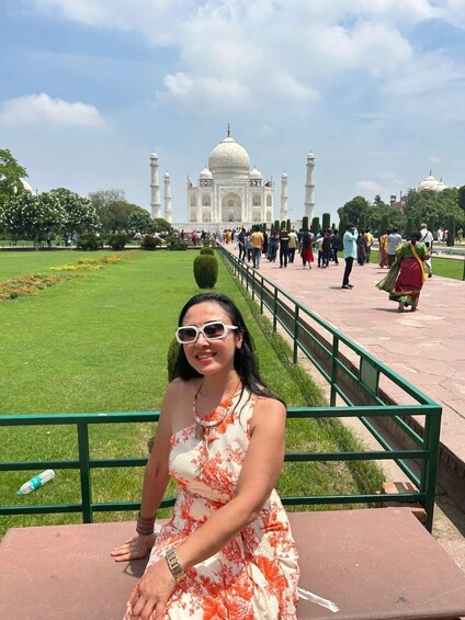 From Delhi: Delhi Agra Same-Day Tour Car Taxi And Guide 1