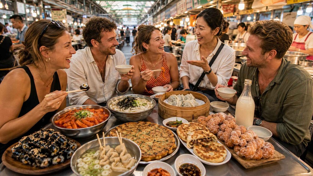 Seoul: Gwangjang Market Street Food & Makgeolli Tour 3