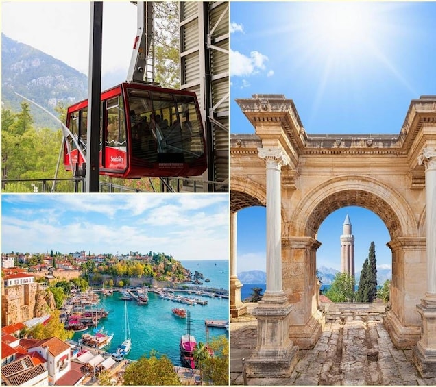 Antalya City Tour w/Old Town, Waterfall, Boat Trip & Lunch 1