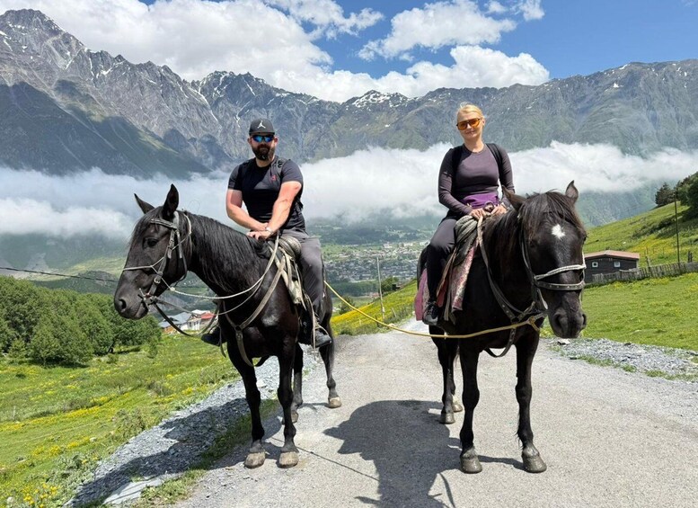 Picture 9 for Activity Kazbegi: Horseback Ride to Gergeti Church (Iconic Views) 2