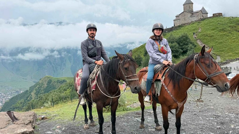 Picture 13 for Activity Kazbegi: Horseback Ride to Gergeti Church (Iconic Views) 2