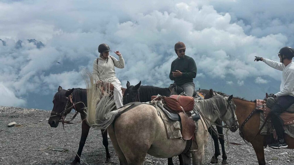 Picture 5 for Activity Kazbegi: Horseback Ride to Gergeti Church (Iconic Views) 4