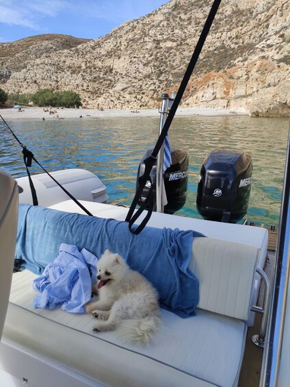 Picture 3 for Activity Folegandros: Private Boat Tour with Snorkeling & Wine 4