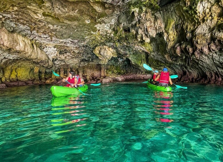 Picture 9 for Activity Santa Maria di Leuca: Kayak and Canoe Tour in the caves 3