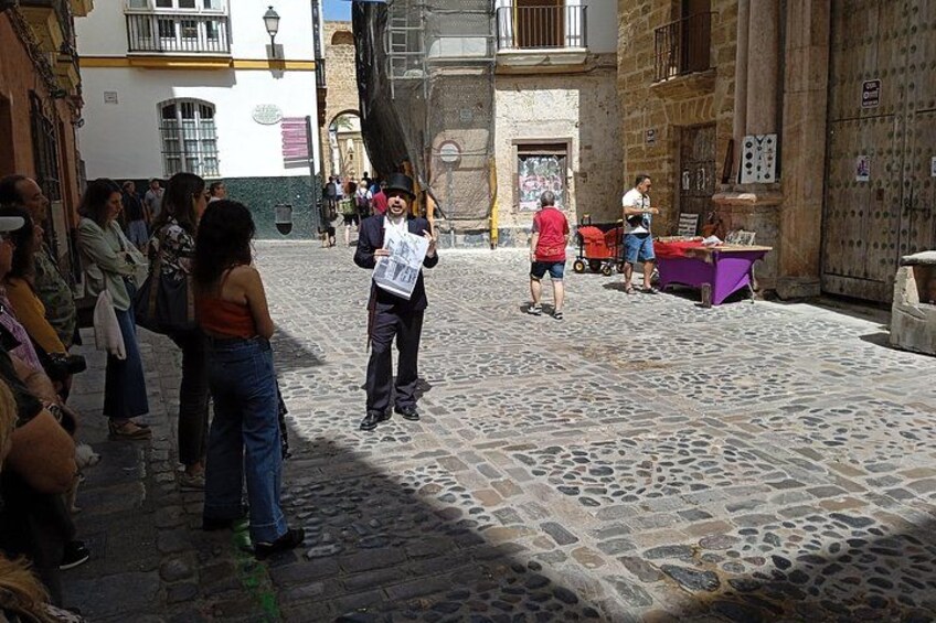 In front of the Admiral's House 3