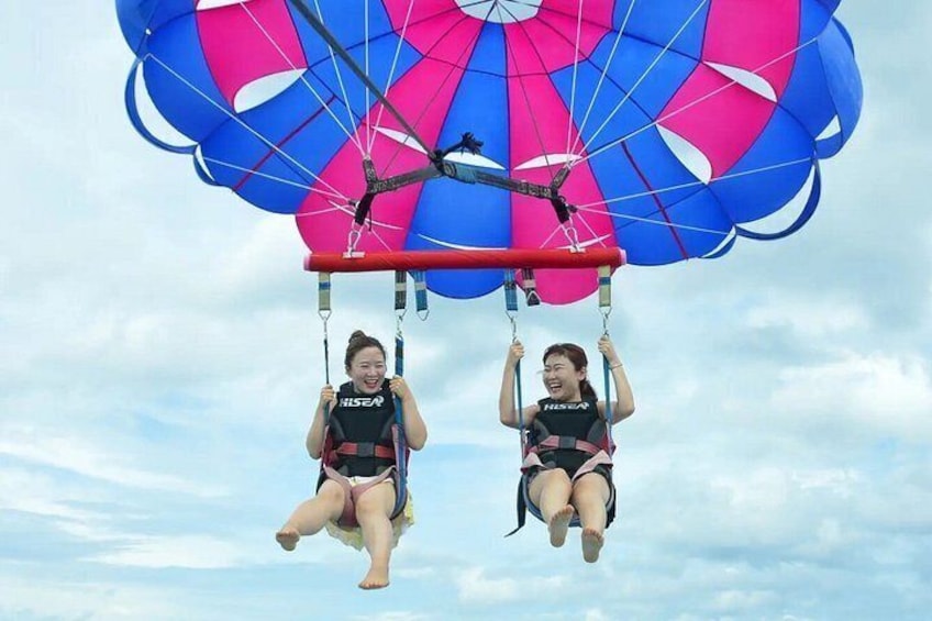 Bali Watersport Parasailing Adventure, Rolling Donut and Jetski 2