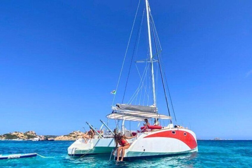 From Porto Pozzo Catamaran Excursion to La Maddalena Archipelago 1