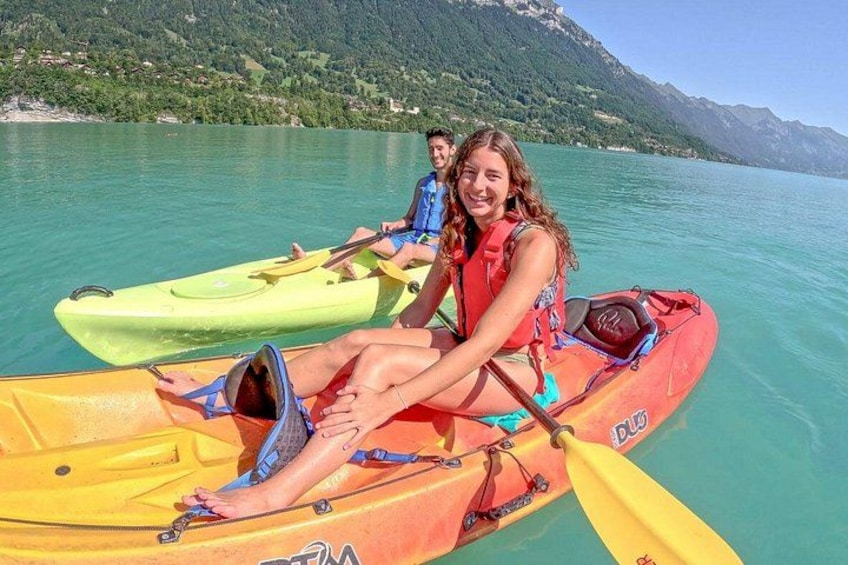 Relaxed Kayak Experience on Lake Brienz 1