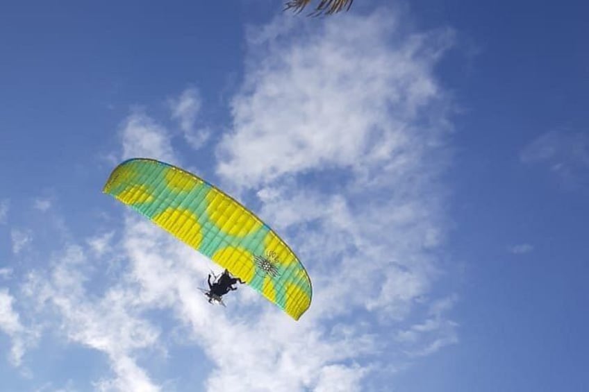 Double pararamotor flight in Florianópolis Brazil 4
