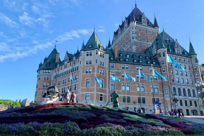 Montmorency Waterfall and Quebec City Tour from Montreal with Bus 3