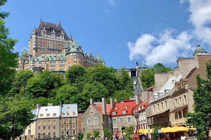 Montmorency Waterfall and Quebec City Tour from Montreal with Bus 3