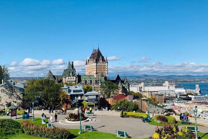 Montmorency Waterfall and Quebec City Tour from Montreal with Bus 2