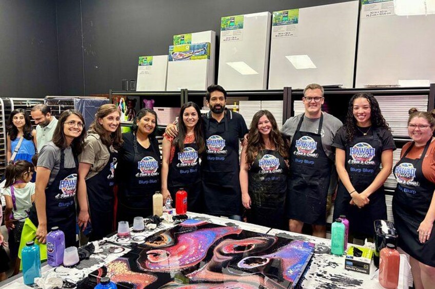 Fluid Art Classes at Hawaii Fluid Art in Austin, TX 1