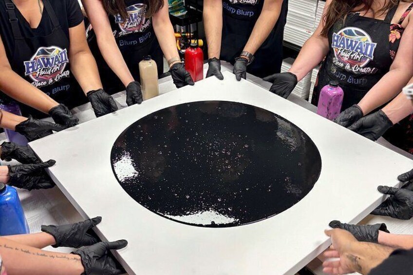 Fluid Art Classes at Hawaii Fluid Art in Austin, TX 3