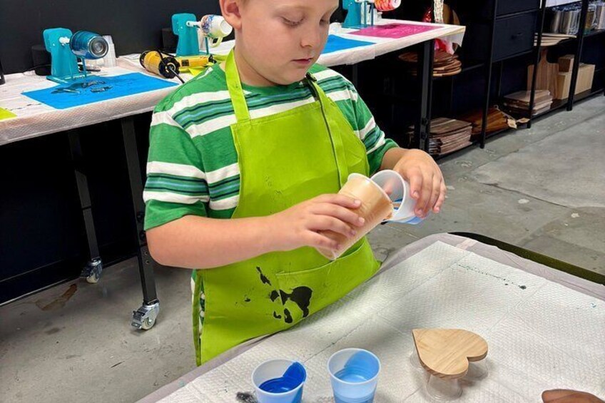 Fluid Art Classes at Hawaii Fluid Art in Austin, TX 2
