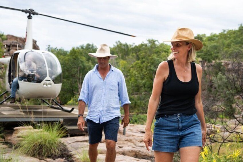 Nitmiluk Heli Art Adventure Scenic Flight and Aboriginal Art Tour 5