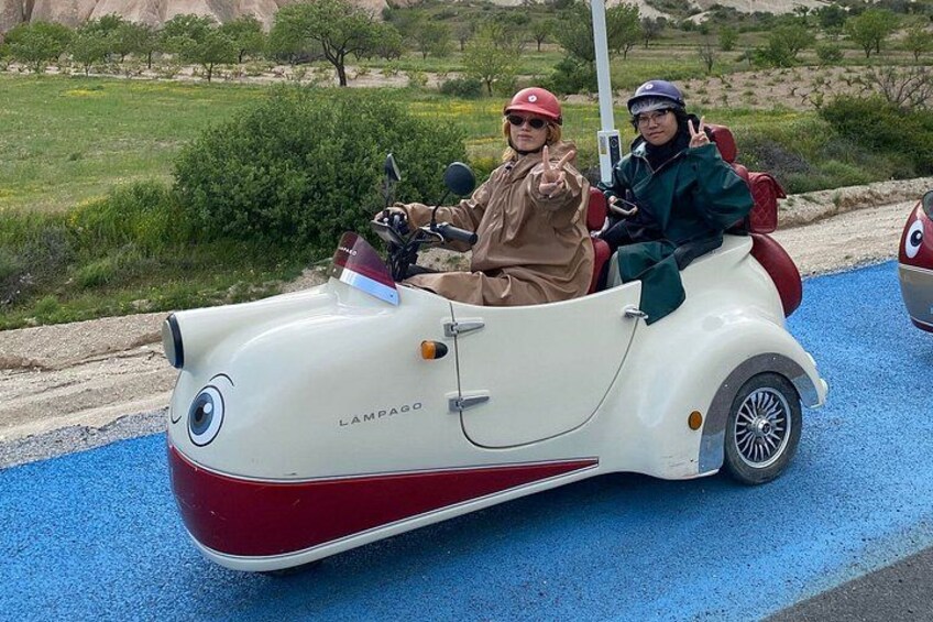 Cappadocia Vintage Trike Bike Sunset Tour Experience 3