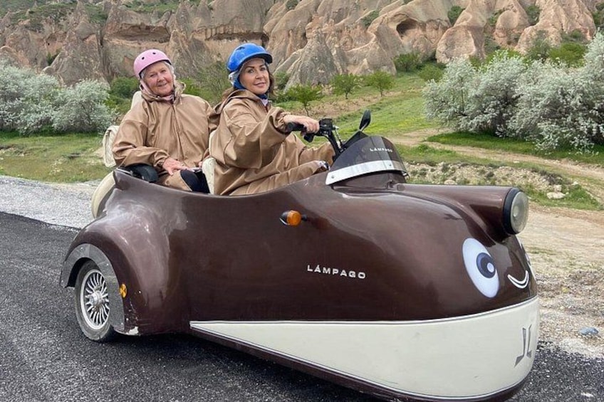 Cappadocia Vintage Trike Bike Sunset Tour Experience 4