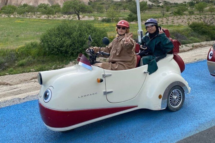 Cappadocia Vintage Trike Bike Sunset Tour Experience 2