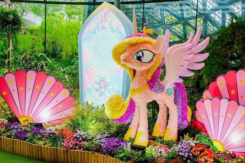 Gardens by the Bay Ticket to Cloud Forest, Flower Dome, Supertree 2