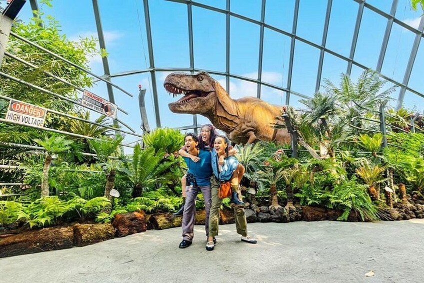 Gardens by the Bay Ticket to Cloud Forest, Flower Dome, Supertree 1