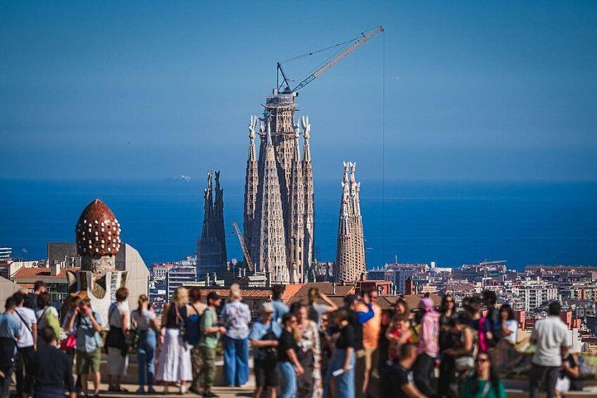 Famous park in Barcelona 2