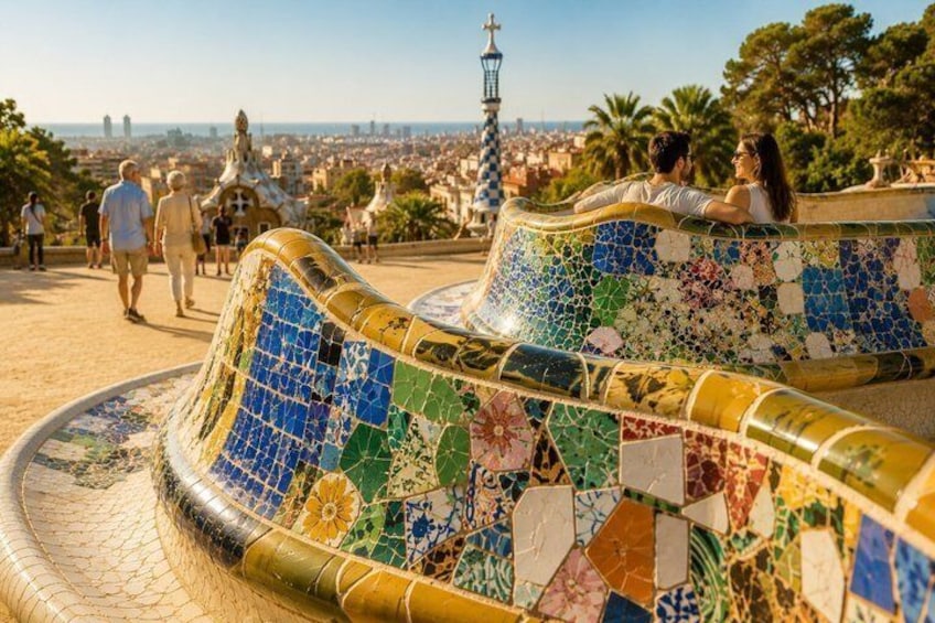 Park Guell Skip-the-Line Guided Tour in Barcelona 4