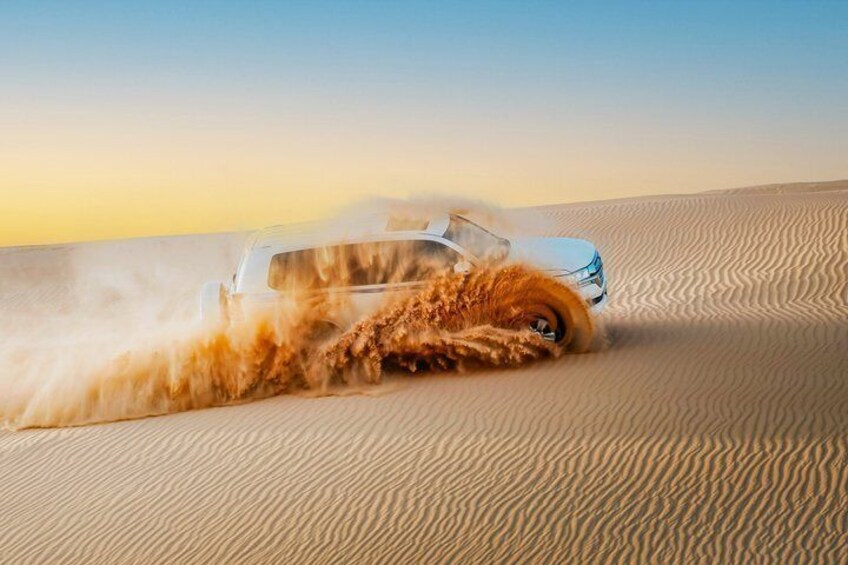 Premium Sunset Desert Safari in Abu Dhabi 1