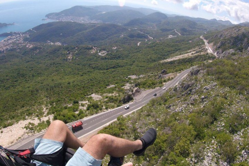 Budva: First-Time Tandem Paragliding Experience with Instructor 4