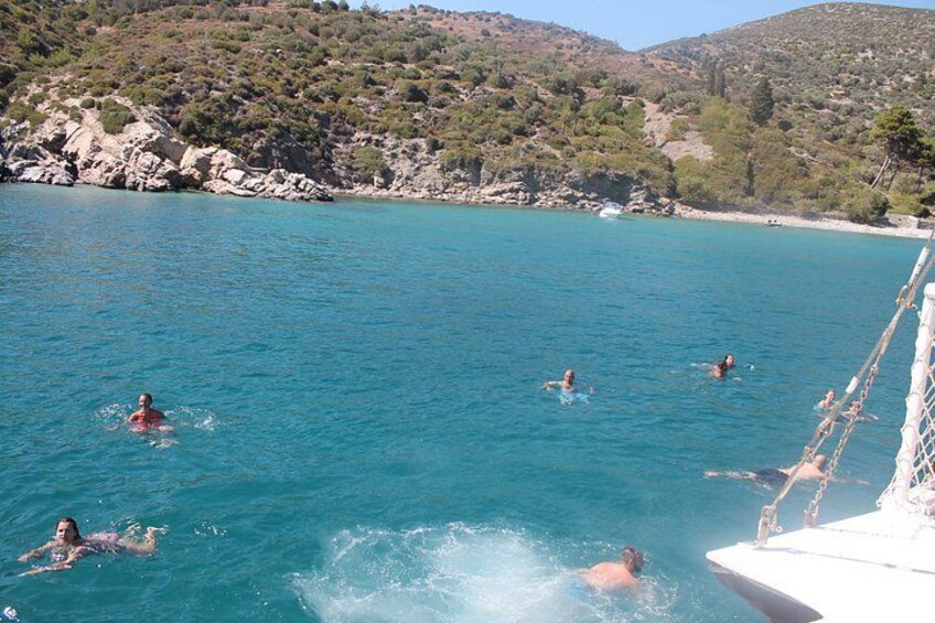 Traditional BBQ Boat Escape East Samos Cruise 3