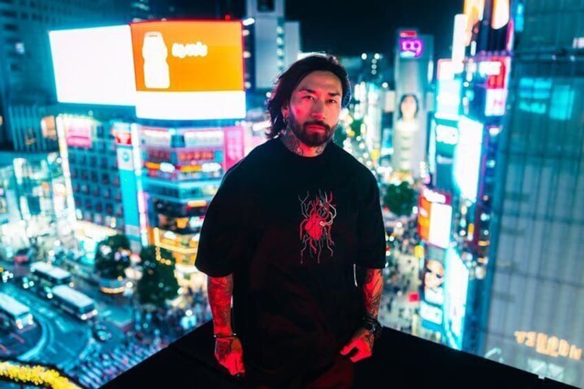 Tokyo Neon Night Photoshoot 3