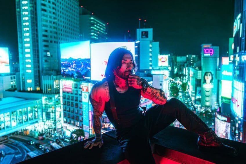 Tokyo Neon Night Photoshoot 2