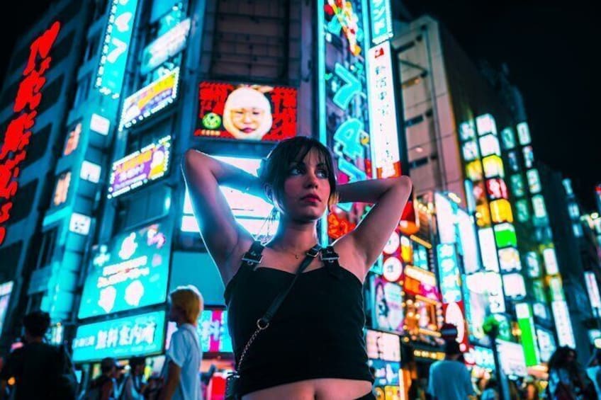 Tokyo Neon Night Photoshoot 4
