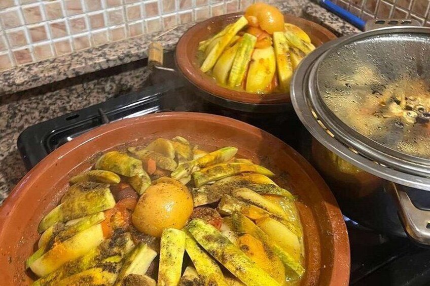 Authentic Moroccan Cooking Class with Market Visit 4
