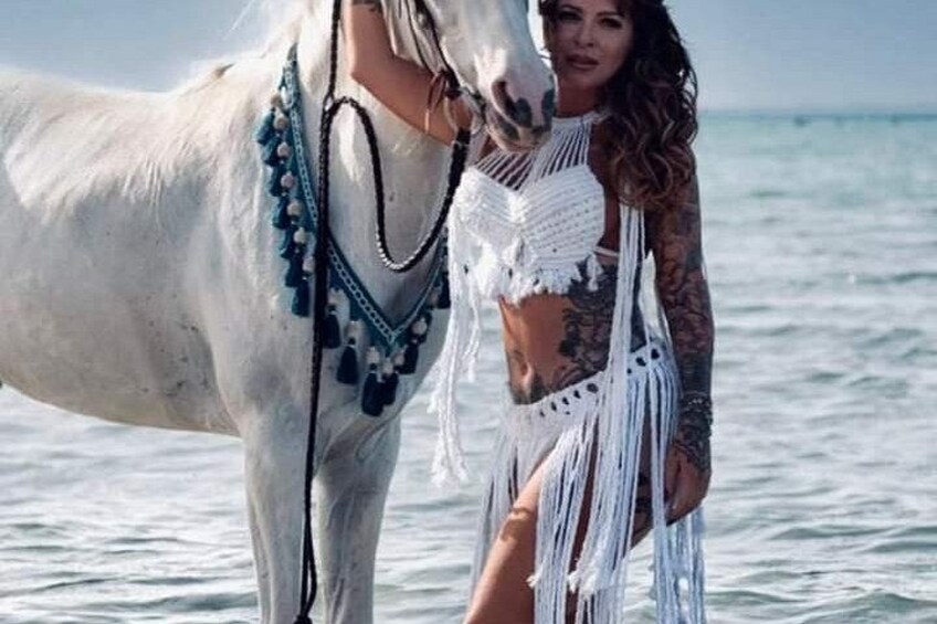 Horseback Riding Swimming Desert and Beach Hurghada 2