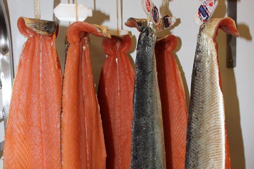 Refining or ripening salmon fillets 4