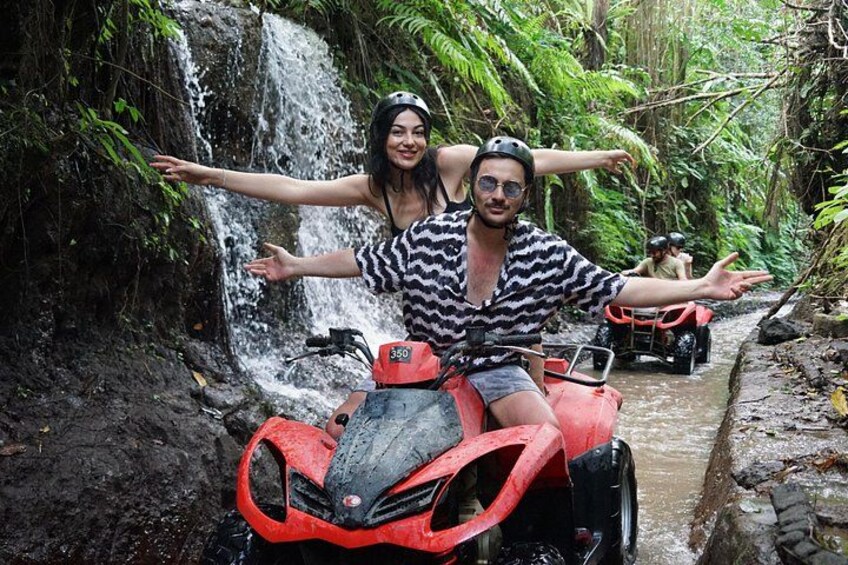 Bali Natural Forest Gorilla Cave ATV Adventure with Lunch 1