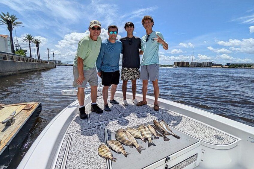 Jacksonville Inshore Fishing Charter 4 Hours Up to 4 Guests 4