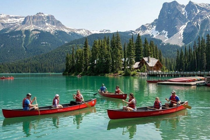 Classic Banff Lake Louise Johnston Canyon and Emerald Lake Tour 1