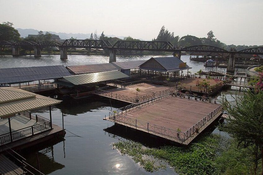 Kanchanaburi Day Trip River Kwai Death Railway and Erawan Falls 4