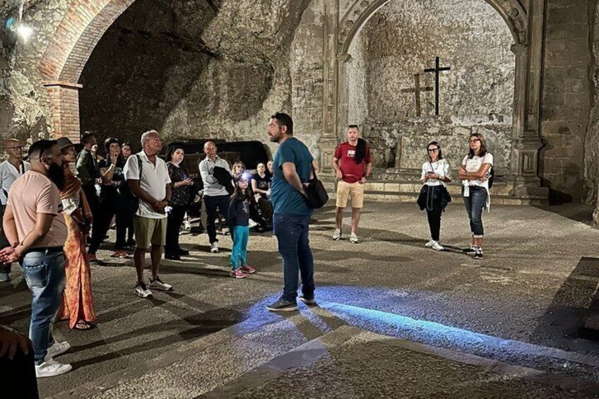 Cagliari walking tour with Underground Crypts 3