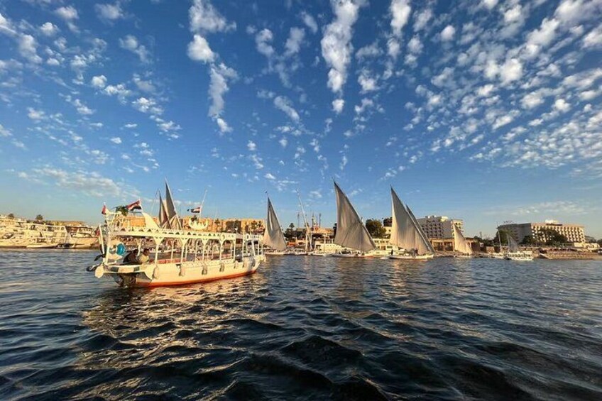 Private Nile Motorboat Ride & Karnak Sound and Light Show 1
