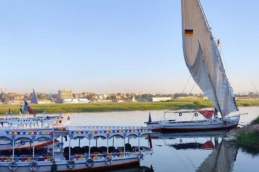 Private Nile Motorboat Ride & Karnak Sound and Light Show 5