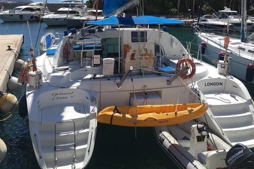 Optimist of London II in the marina 4