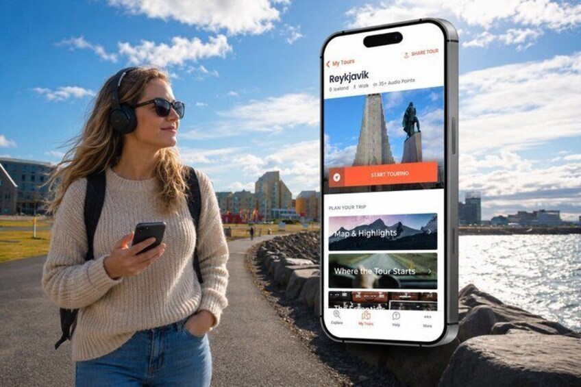 Self Guided Walking Audio Tour of Iceland Reykjavik 2