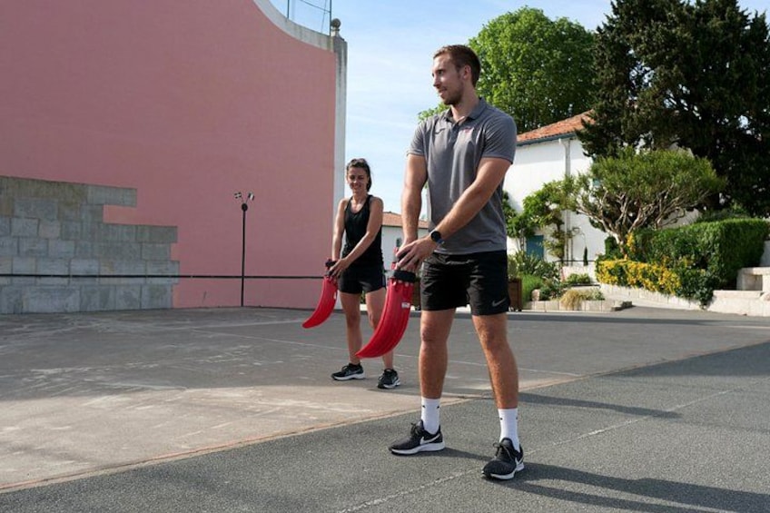 Come try the Basque ball with a professional player 1