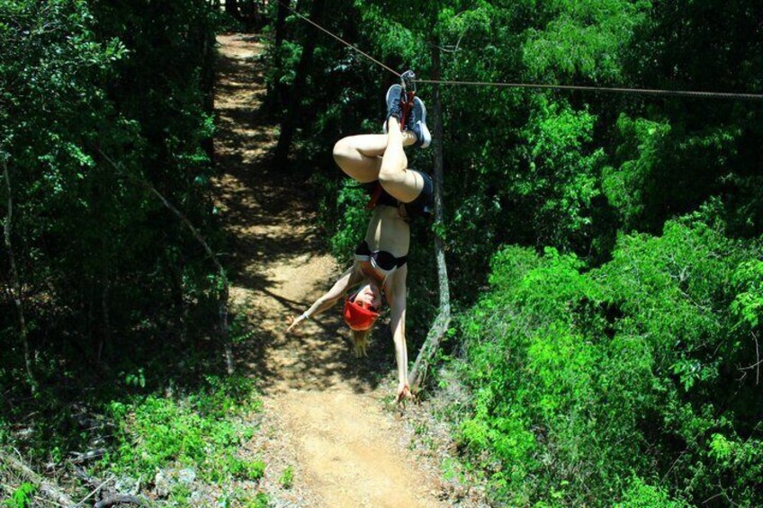 Cancún Jungle Combo: ATV+Ziplines+ Cenote swim+ FREE Horse Ride 3