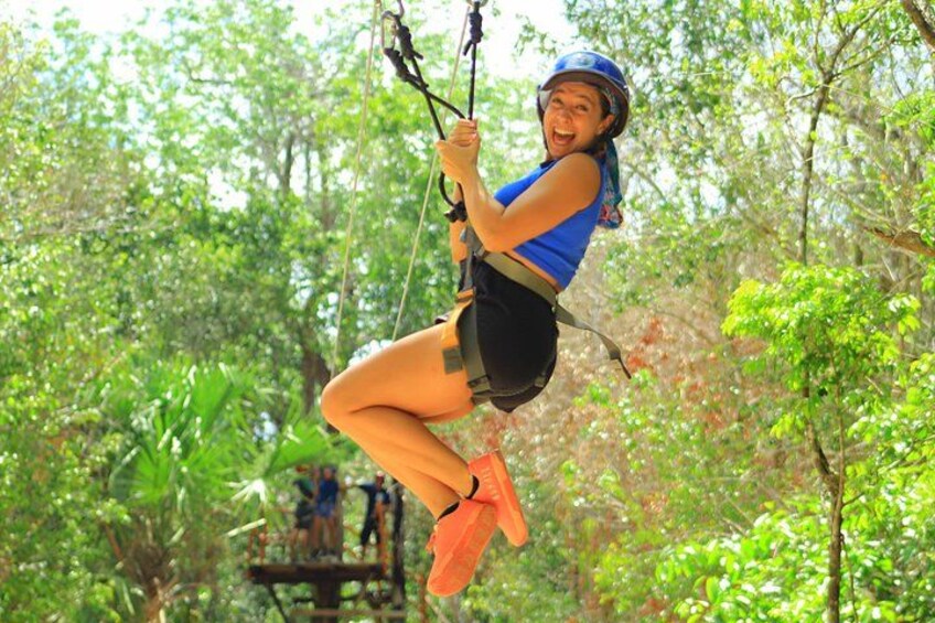 Cancún Jungle Combo: ATV+Ziplines+ Cenote swim+ FREE Horse Ride 3