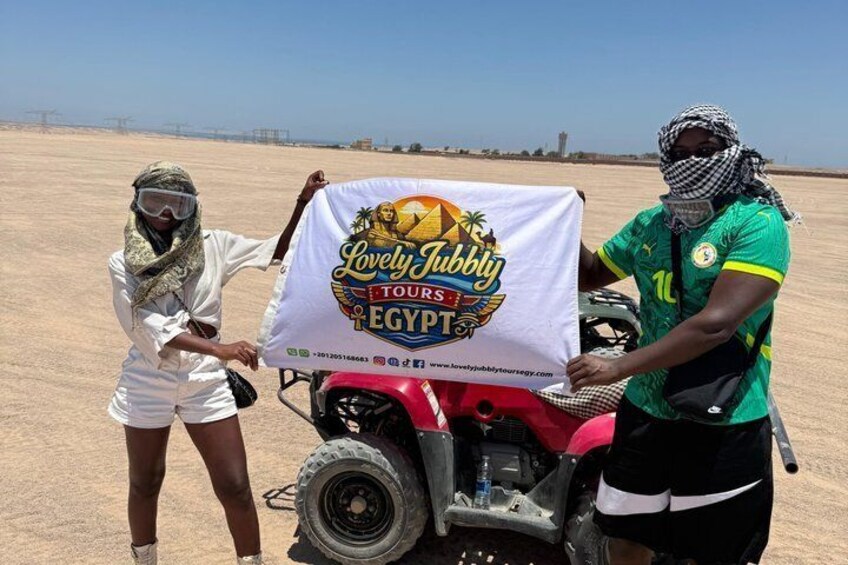 Hurghada ATV Quad Bike Desert Safari Camel Ride and Transfer 2